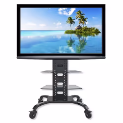 Techly Supporto a Pavimento con 2 Mensole Trolley TV LCD/LED/Plasma 32-70" (ICA-TR8) - Vista aggiuntiva 4