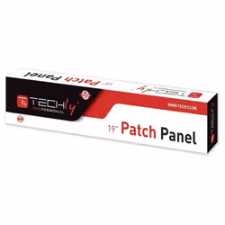 Techly Pannello Patch STP 24 Posti RJ45 Cat.6 (I-PP 24-RS-C6T)