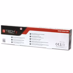Techly I-CASE STRIP-18A3 unità di distribuzione dell'energia (PDU) 8 presa(e) AC 1.5U Nero - Vista aggiuntiva 7
