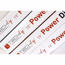 Techly I-CASE STRIP-18A3 unità di distribuzione dell'energia (PDU) 8 presa(e) AC 1.5U Nero - Vista aggiuntiva 8