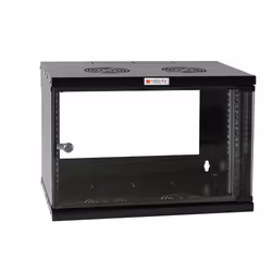 Techly Armadio Rack 19" a Muro 6U prof. 450 Nero Assemblato (I-CASE EL-1006B45)