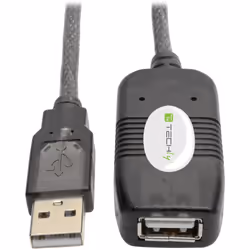 Techly Cavo Prolunga Attivo USB2.0 Hi-Speed 10m (IUSB-REP10TY) - Vista aggiuntiva 4
