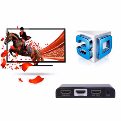 Techly IDATA HDMI2-4K2 ripartitore video HDMI 2x HDMI - Vista aggiuntiva 6