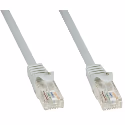 Techly Cavo di rete Patch in CCA Cat.5E Grigio UTP 0,25m ICOC CCA5U-0025T