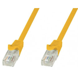 Techly Cavo di rete Patch in CCA Cat.6 Giallo UTP 1,5m ICOC CCA6U-015-YET