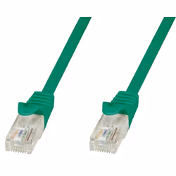Techly Cavo di rete Patch in CCA Cat.6 Verde UTP 2m ICOC CCA6U-020-GREET, 2 m, Cat6, U/UTP (UTP), RJ-45, RJ-45, Verde