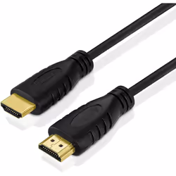 Techly Cavo HDMI 2.0 A/A M/M 0,5m Nero ICOC HDMI2-4-005, 0,5 m, HDMI tipo A (Standard), HDMI tipo A (Standard), 4096 x 2160 P ...