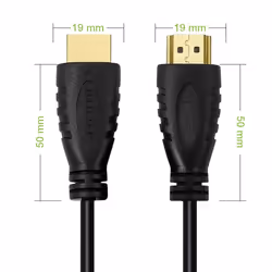 Techly Cavo HDMI 2.0 A/A M/M 0,5m Nero ICOC HDMI2-4-005