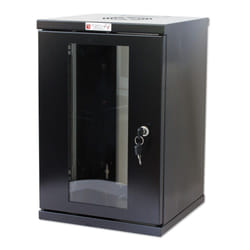 Techly Armadio Rack 10" a muro 9 unità Nero