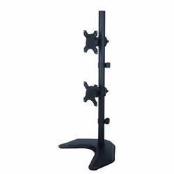 Techly Supporto da Scrivania per 2 Monitor 13-27" con base - Vista aggiuntiva 4
