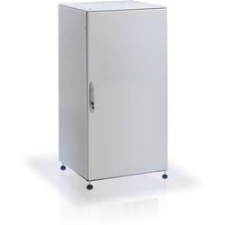 Techly Armadio rack 19" a pavimento 25U Grigio IP55 Porta cieca I-CASE IP-2580GC