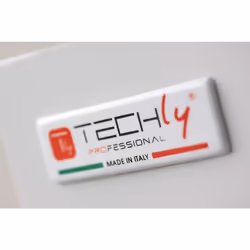 Techly Armadio rack 19" a pavimento 25U Grigio IP55 Porta cieca I-CASE IP-2580GC