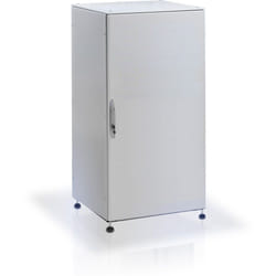 Techly Armadio rack 19" a pavimento 42U Grigio IP55 Porta cieca I-CASE IP-4260GC