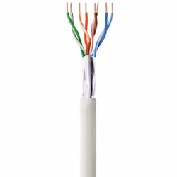 Techly Matassa F/UTP Cavo Cat.5E CCA 305m Flessibile Grigio