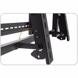 Techly ICA-PLB 046F Supporto TV a parete 70" Nero