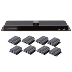 Techly Extender Splitter HDMI 1x8 con IR su Cavo Cat. 6 fino a 40m IDATA EX-HL81TY