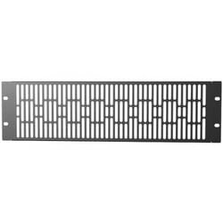 Techly Pannello di Chiusura Ventilato 3U Nero per Rack Audio Video