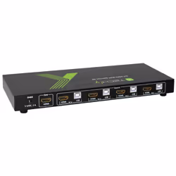 Techly KVM switch 4x1 con USB e HDMI IDATA KVM-HDMI4U