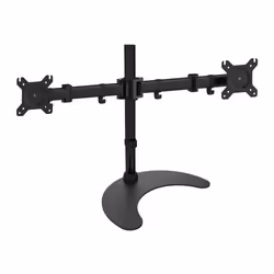 Techly Supporto da scrivania per 2 Monitor 13-27" con base h.400m ICA-LCD 3410, Libera installazione, 16 kg, 33 cm (13"), 68, ...