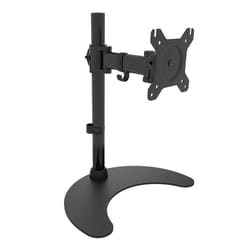 Techly Desk Stand for 1 Monitor 13 "-27" with Base h.400mm ICA-LCD 3400 27" Scrivania Nero