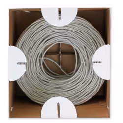 Techly Matassa F/UTP Cavo Cat.5E CCA 305m Rigido da Esterno Nero ITP8-RIS-0305LO - Vista aggiuntiva 5