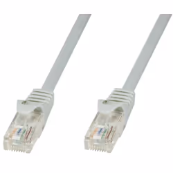Techly Cavo di Rete Patch in Rame Cat.6 Grigio UTP 3m, 3 m, Cat6, U/UTP (UTP), RJ-45, RJ-45, Grigio