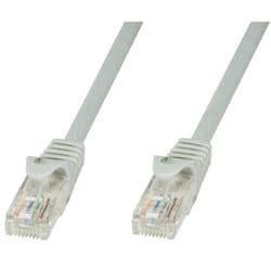 Techly Cavo di Rete Patch in Rame Cat.6 Grigio UTP 3m