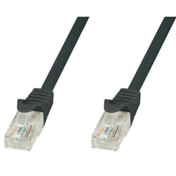Techly Cavo di Rete Patch in Rame Cat.6 Nero UTP 10m