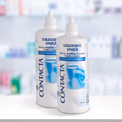Contacta® Soluzione Unica Duo Pack 2x360 ml per pulizia e conservazione