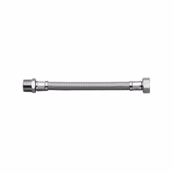 Flessibile prodotto dal brand Idroblok per acqua in acciaio inox cm50 ad 8fili Attacco maschio/femmina 1/2