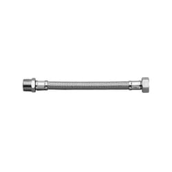 Flessibile in acciaio inox maschio femmina dn10 cm 50 m.f.1/2 flexa