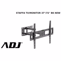 Staffa Tv/Monitor 37/72 Bk New Max 50Kg Max Vesa 600400 Snodo180?