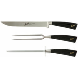 Berkel - elegance set arrosto 3 coltelli nero