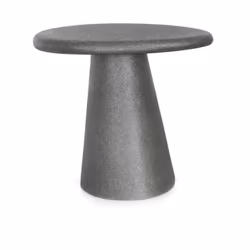 Originale tavolino in vetroresina, dal particolare design, il top, non è il solito cerchio perfetto, ma ha una forma leggerme ...