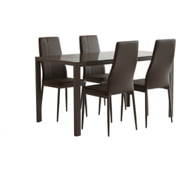 Set benny/jolly TAVOLO+4 sedie tortora medio