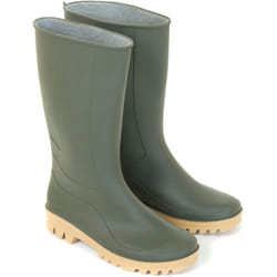 Stivale in pvc alto Verde tipo Comfort lavoro pioggia giardino n. 39 STI