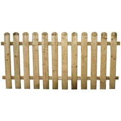 STI - Staccionata per recinto steccato in legno impregnato 80x180 cm Europa