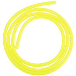 STI - Tubo della benzina Trasparente 1 metro Giallo Fluo 1 mt 4/6mm Moto Scooter Motore