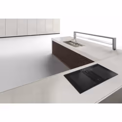Airforce Innova Artis Plus 60 F Nero Da incasso 60 cm Piano cottura a induzione 4 Fornello(i) Cappa da incasso