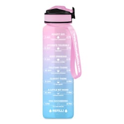 The Steel Bottle MWB1L#6IP borraccia Uso quotidiano 1000 ml Tritan Blu, Rosa