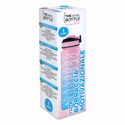 The Steel Bottle MWB1L#6IP borraccia Uso quotidiano 1000 ml Tritan Blu, Rosa - Vista aggiuntiva 2