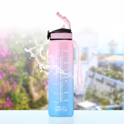 The Steel Bottle MWB1L#6IP borraccia Uso quotidiano 1000 ml Tritan Blu, Rosa - Vista aggiuntiva 3