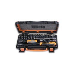 Beta - 900/C11Z Assortimento di bussole 1/4' ed inserti in valigetta 39 Pz.