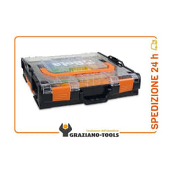 Valigetta Portautensili combo In abs, Con Coperchio Trasparente - Beta C99V0-P12