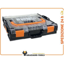 Valigetta Portautensili combo In abs, Con Coperchio Trasparente - Beta C99V0