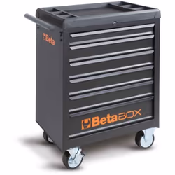 La cassettiera portautensili Beta C04BOX ha una struttura robusta con piano di lavoro in ABS con 6 vaschette portaminuterie c ...