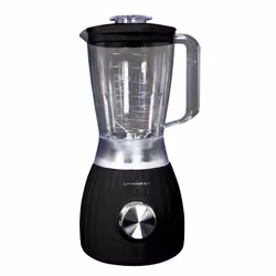Pyramidea FR405B, Frullatore da tavolo, 1,5 L, Funzione pulsante, 350 W, Nero