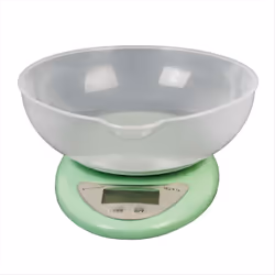 Pyramidea BC135 bilancia da cucina Trasparente, Bianco Superficie piana Rotondo Bilancia da cucina elettronica - Vista aggiuntiva 8