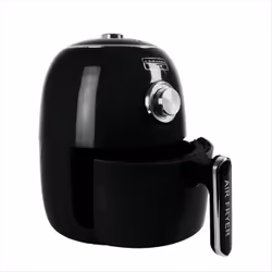 Pyramidea AF1960B friggitrice Singolo 4 L Indipendente 1400 W Friggitrice ad aria calda Nero - Vista aggiuntiva 3