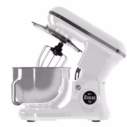 Pyramidea IP5200W, Sbattitore con base, Bianco, Sbattitura, Impasto, Miscelatura, 1 m, 5,2 L, Manopola